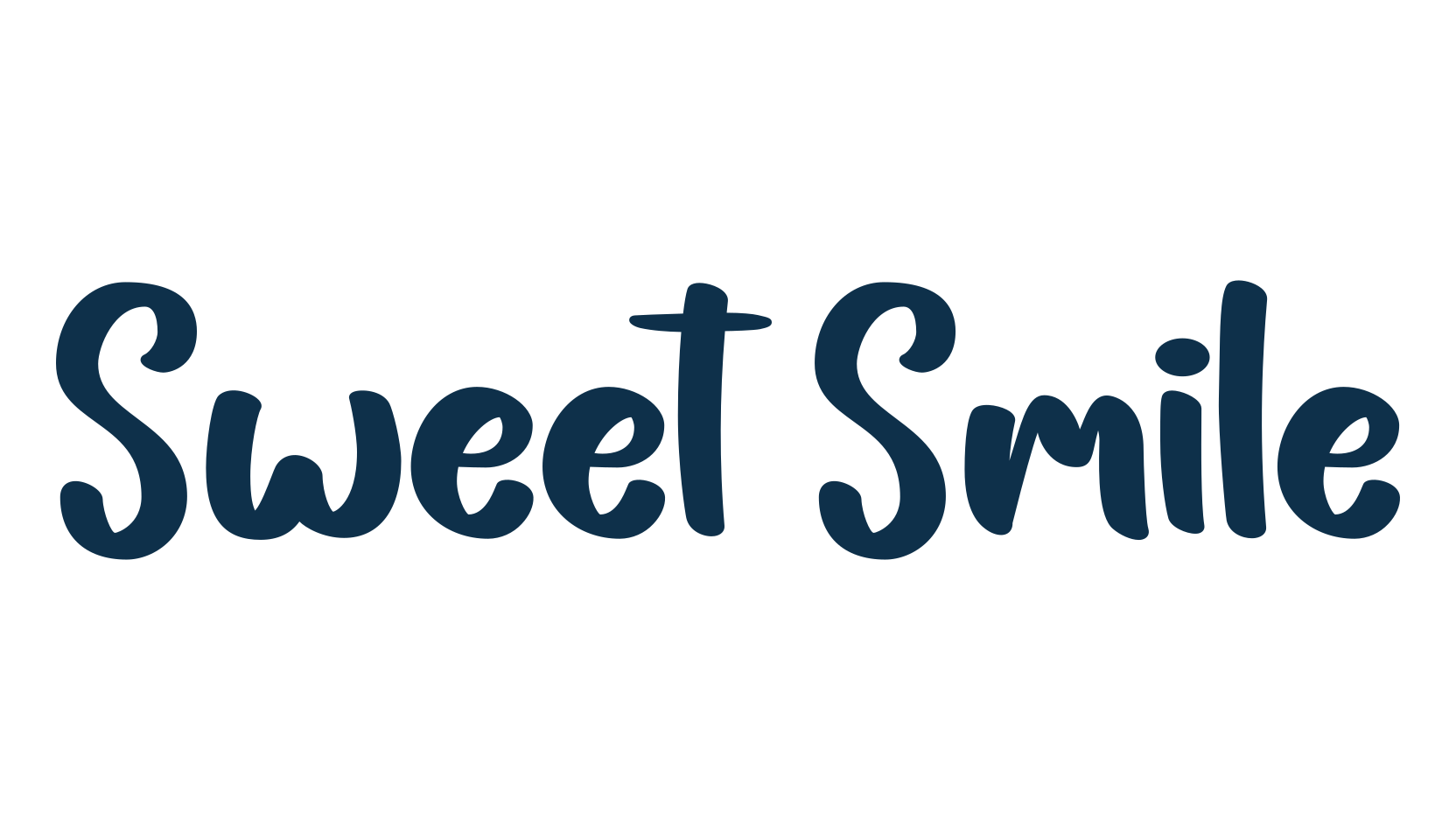 Sweet Smile, various font preview