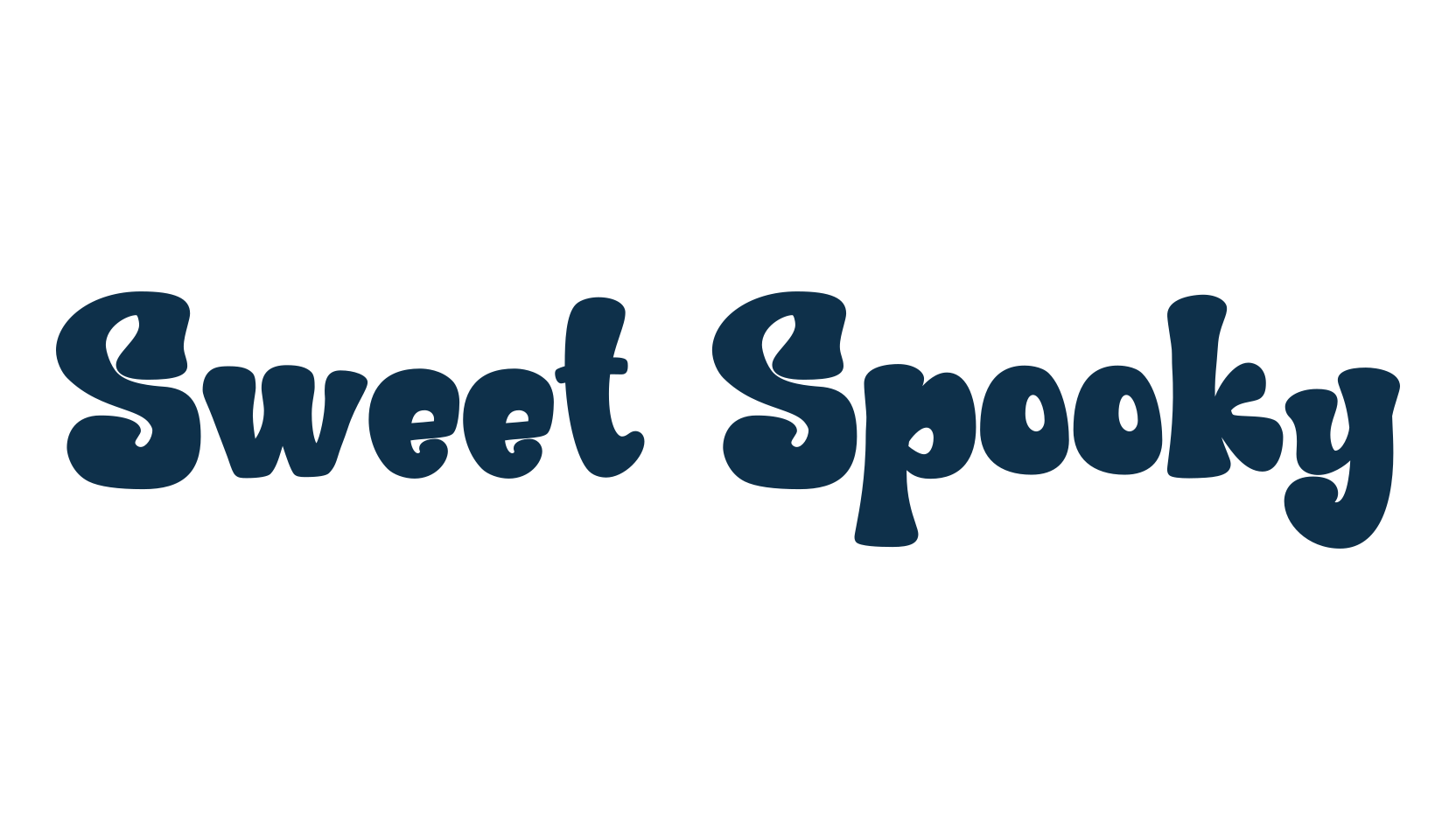 Sweet Spooky, display market font preview