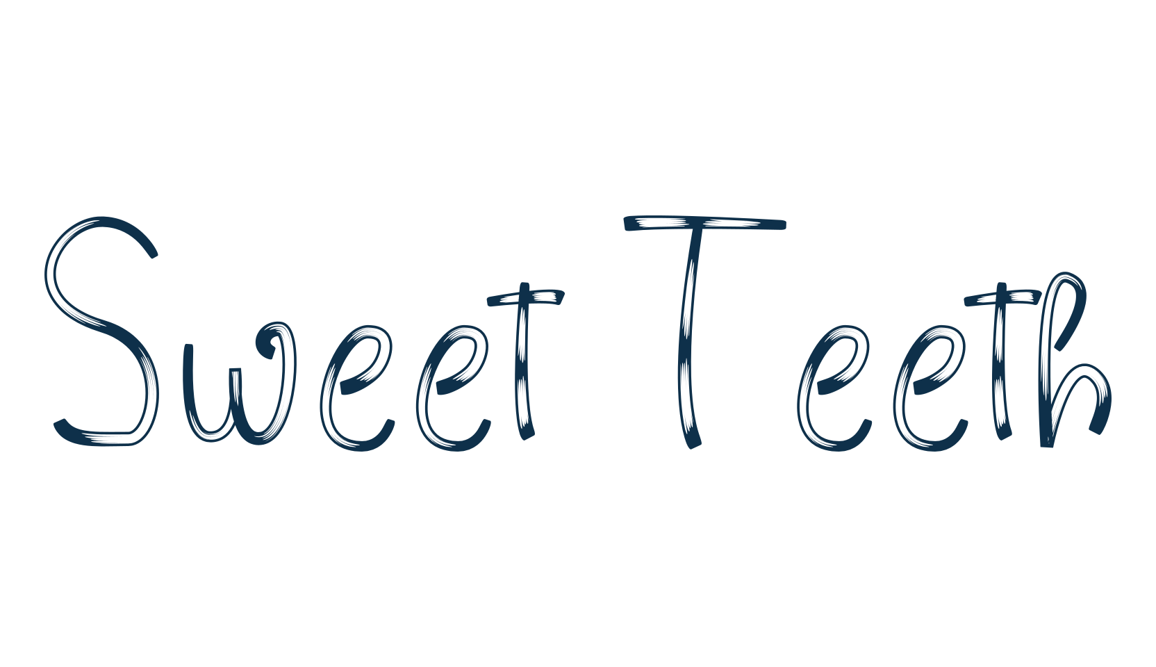Sweet Teeth, various font preview