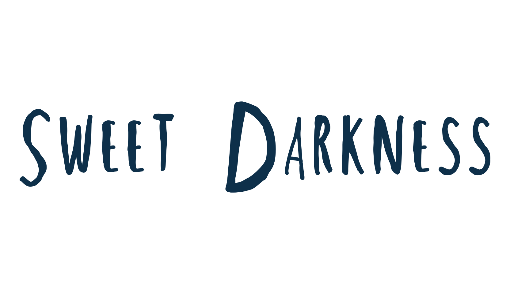 Sweet Darkness, script handwritten fancy decorative calligraphy font preview