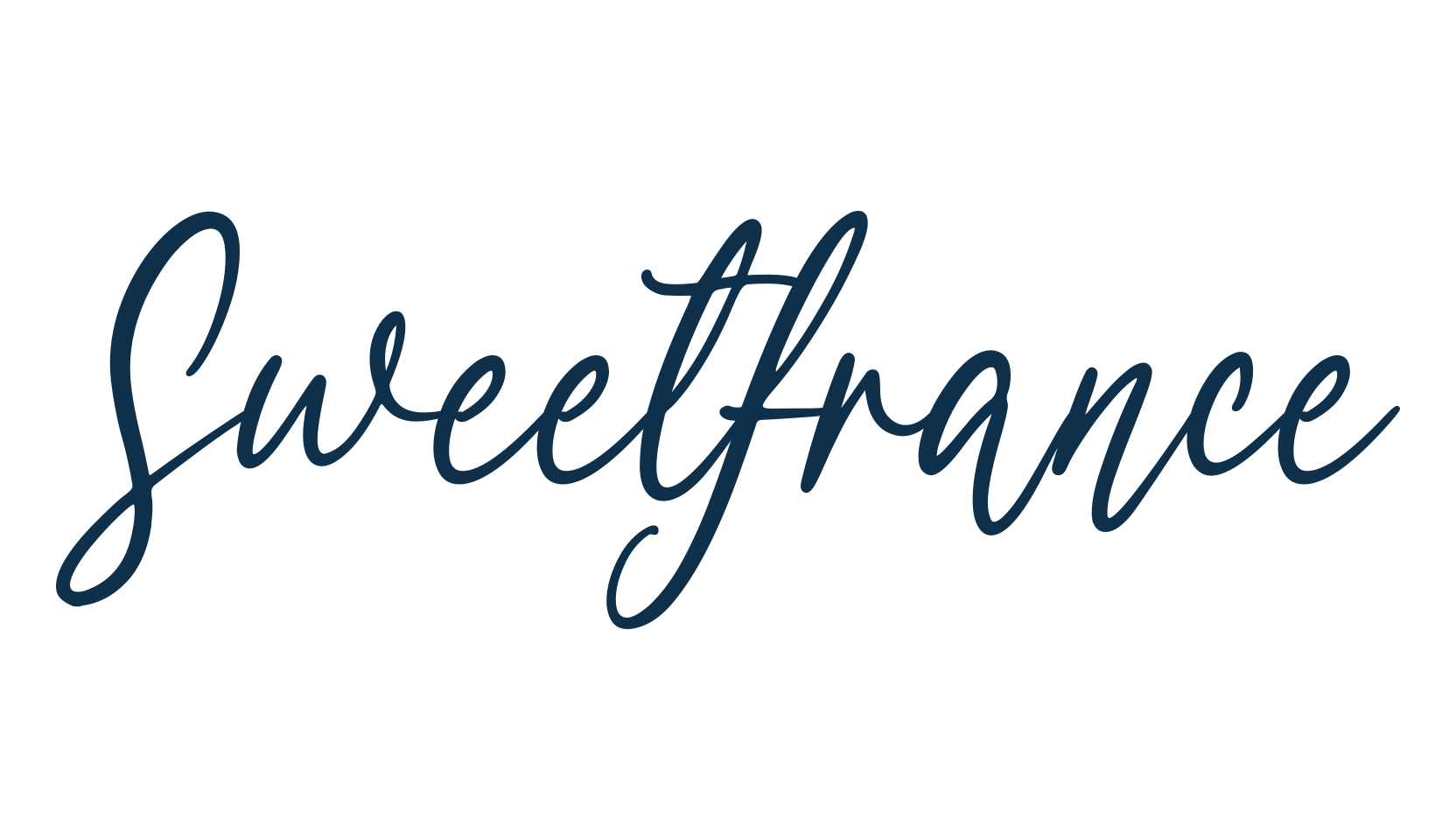 Sweetfrance, script handwritten fancy decorative calligraphy font preview