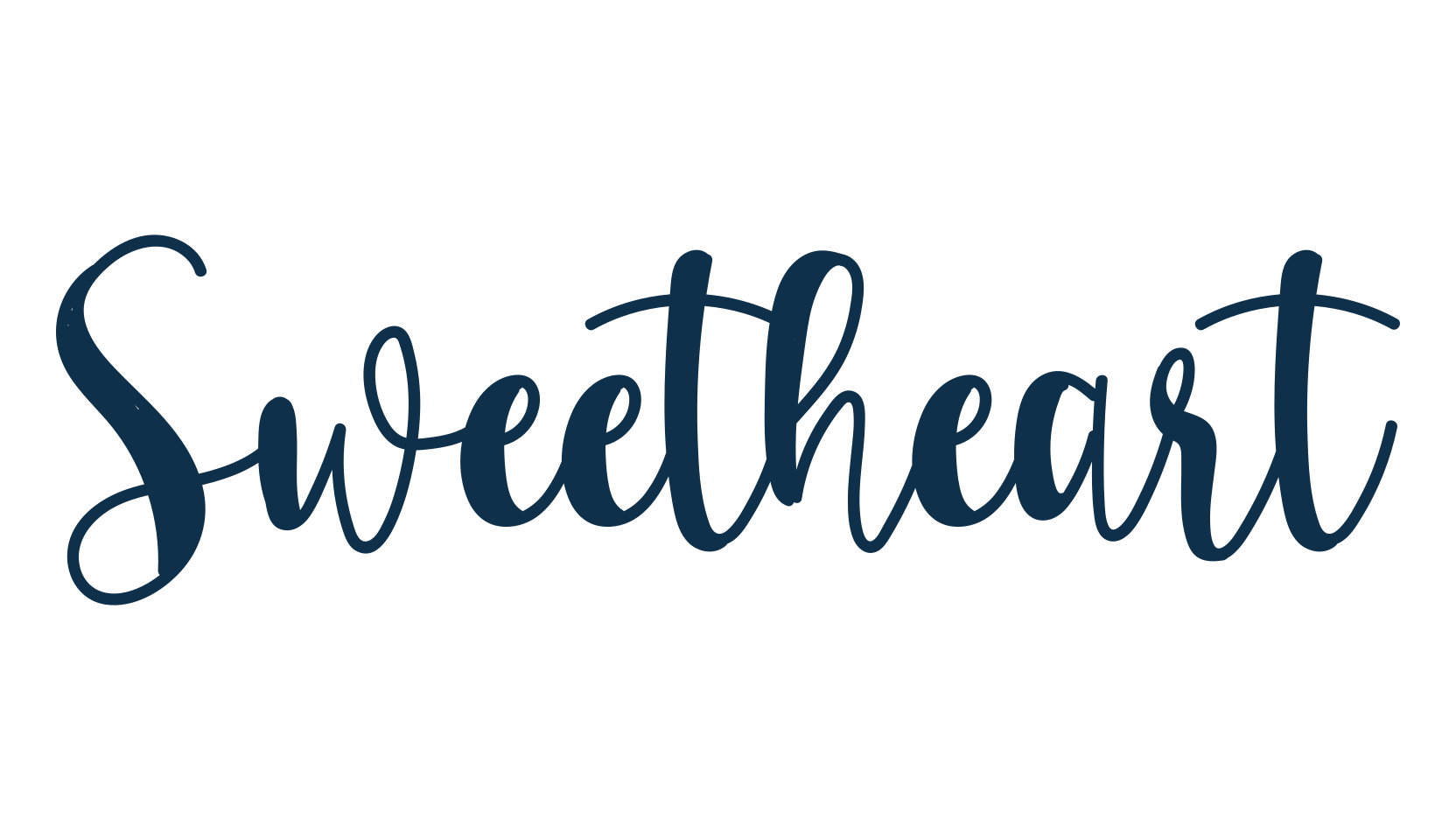 Sweetheart (sweetheart-6), various font preview