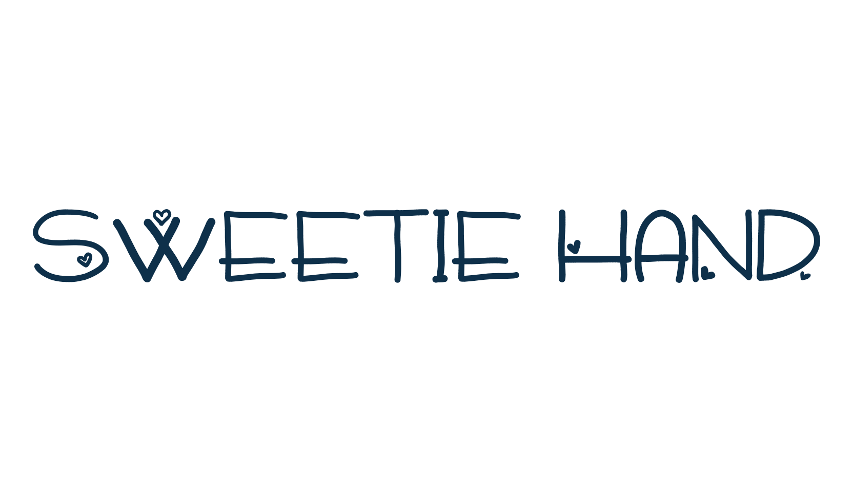 Sweetie Hand, script handwritten fancy decorative calligraphy font preview