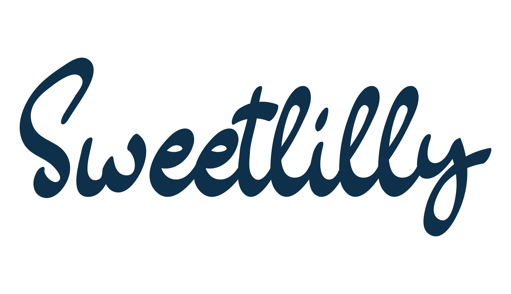 Sweetlilly, script handwritten fancy decorative calligraphy font preview