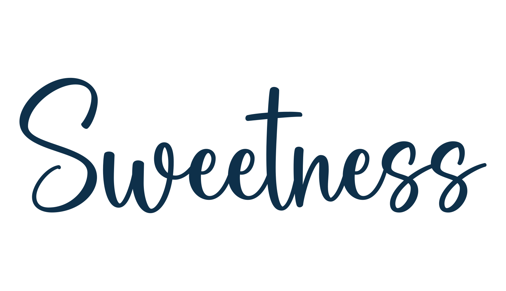 Sweetness (sweetness-5), script handwritten fancy decorative calligraphy font preview
