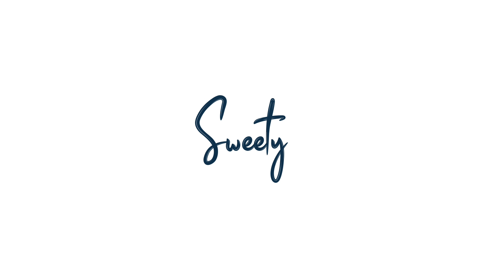 Sweety (sweety-3), script brush fancy decorative calligraphy font preview