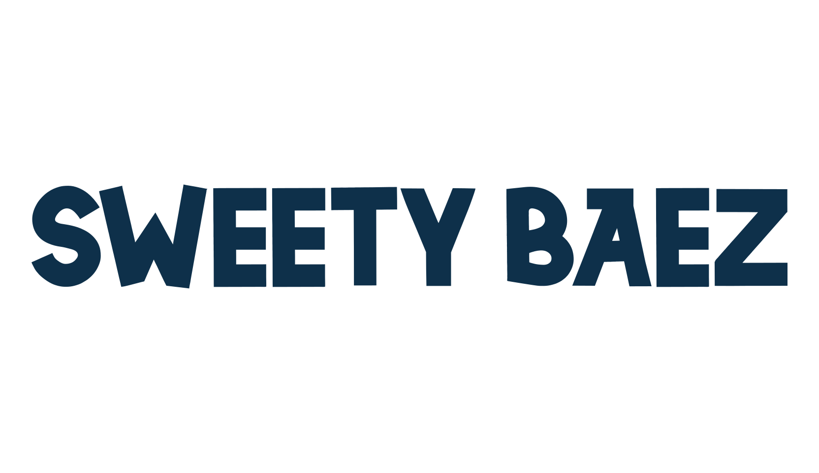 Sweety Baez, fancy cartoon decorative font preview