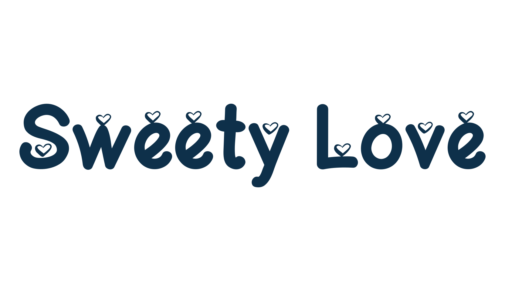 Sweety Love (sweety-love-2), fancy decorative font preview