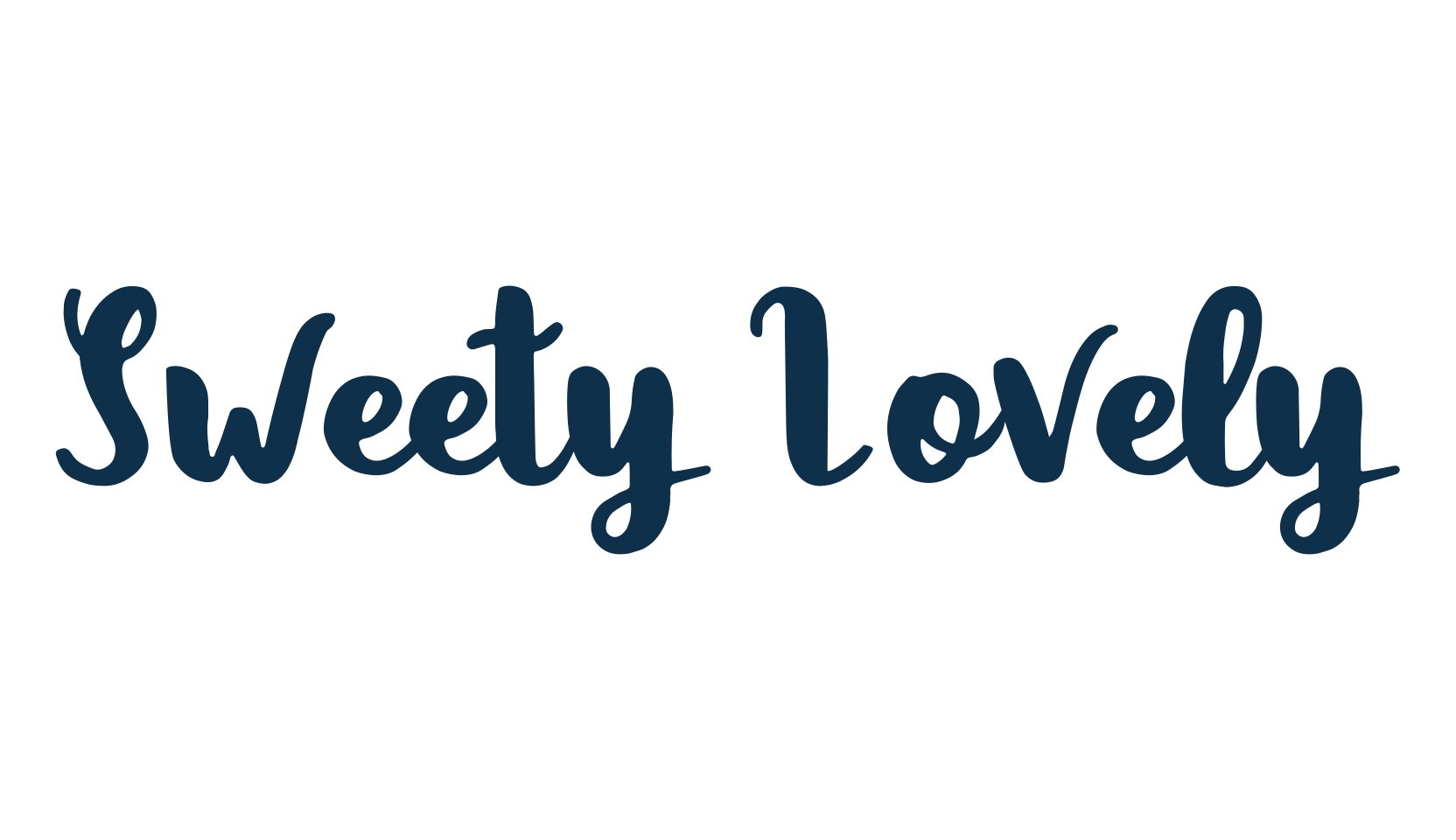 Sweety Lovely, fancy various decorative script calligraphy font preview