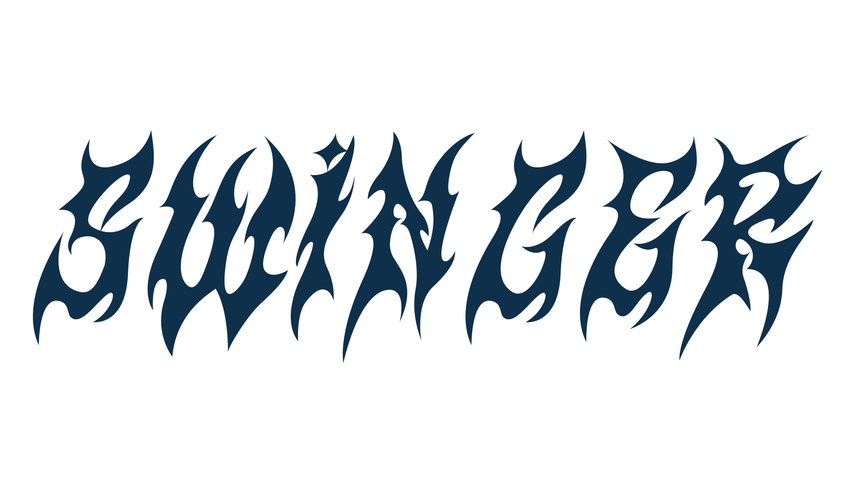 Swinger, gothic modern font preview