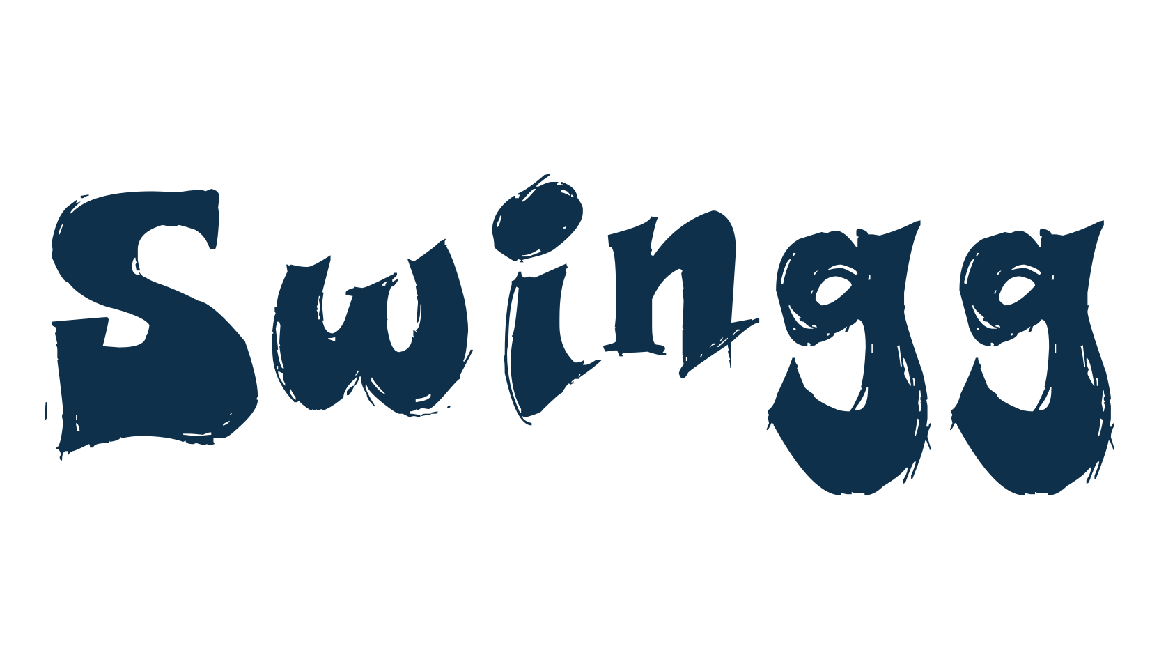 Swingg, various font preview