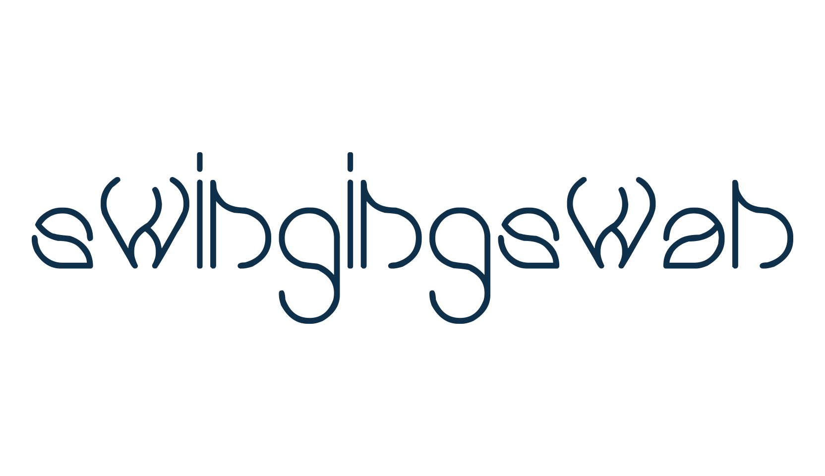Swingingswan, fancy various decorative font preview
