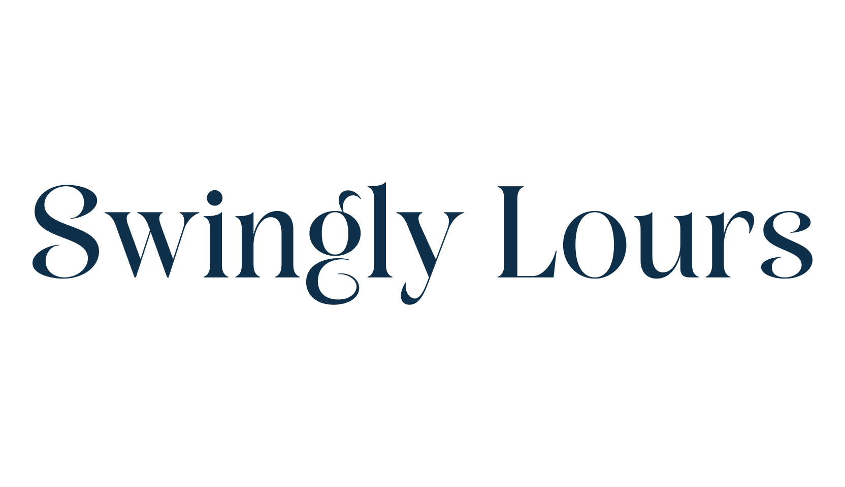 Swingly Lours, serif font preview