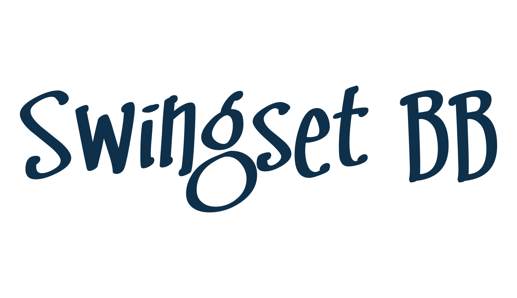 Swingset BB, fancy cartoon decorative comic font preview