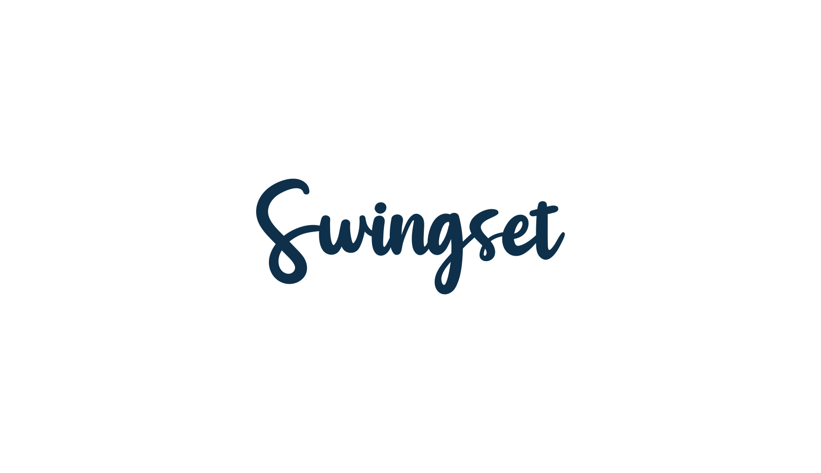 Swingset, fancy various decorative script calligraphy font preview