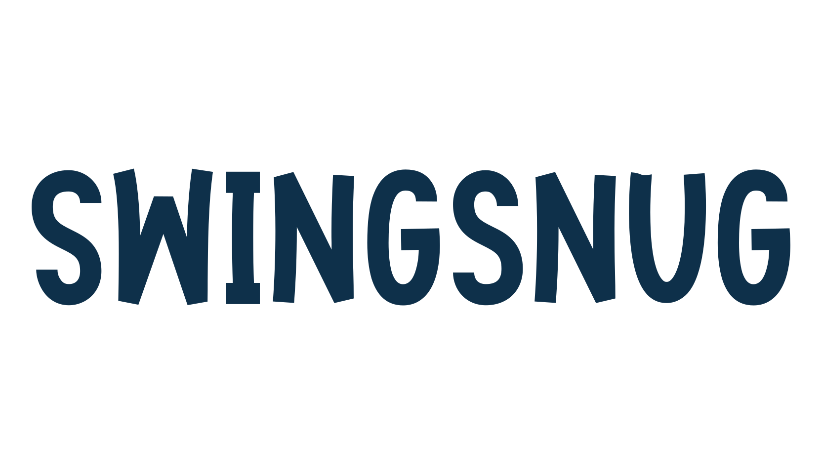 Swingsnug, fancy cartoon decorative font preview