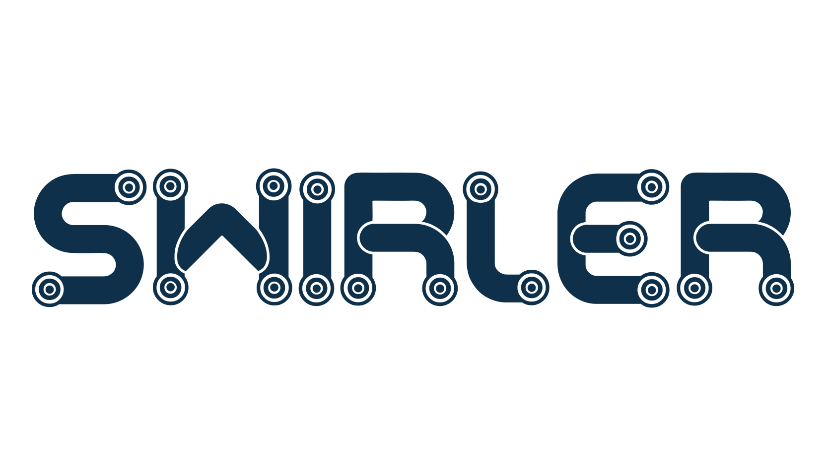 Swirler, decorative font preview