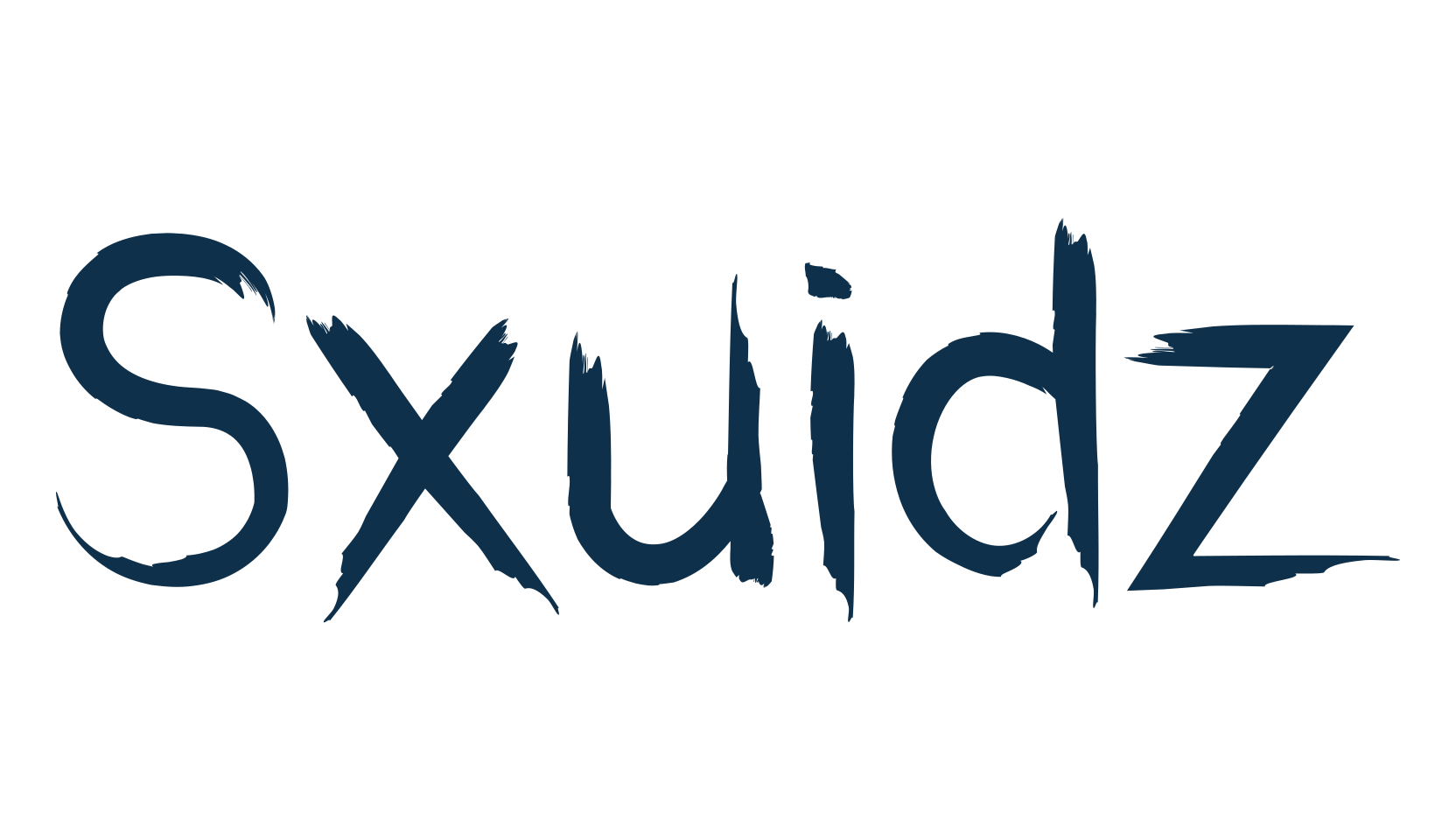 Sxuidz, holiday halloween fancy decorative horror font preview