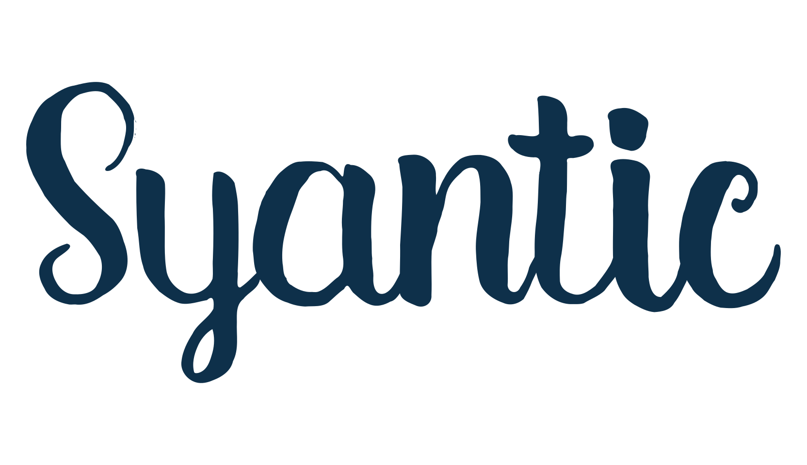 Syantic, fancy various decorative script calligraphy font preview