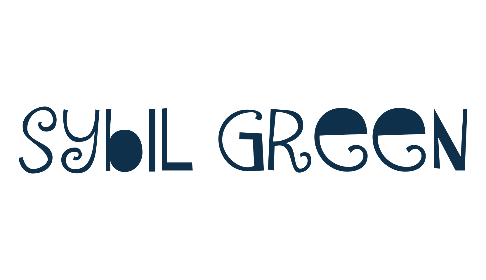 Sybil Green, fancy various decorative font preview