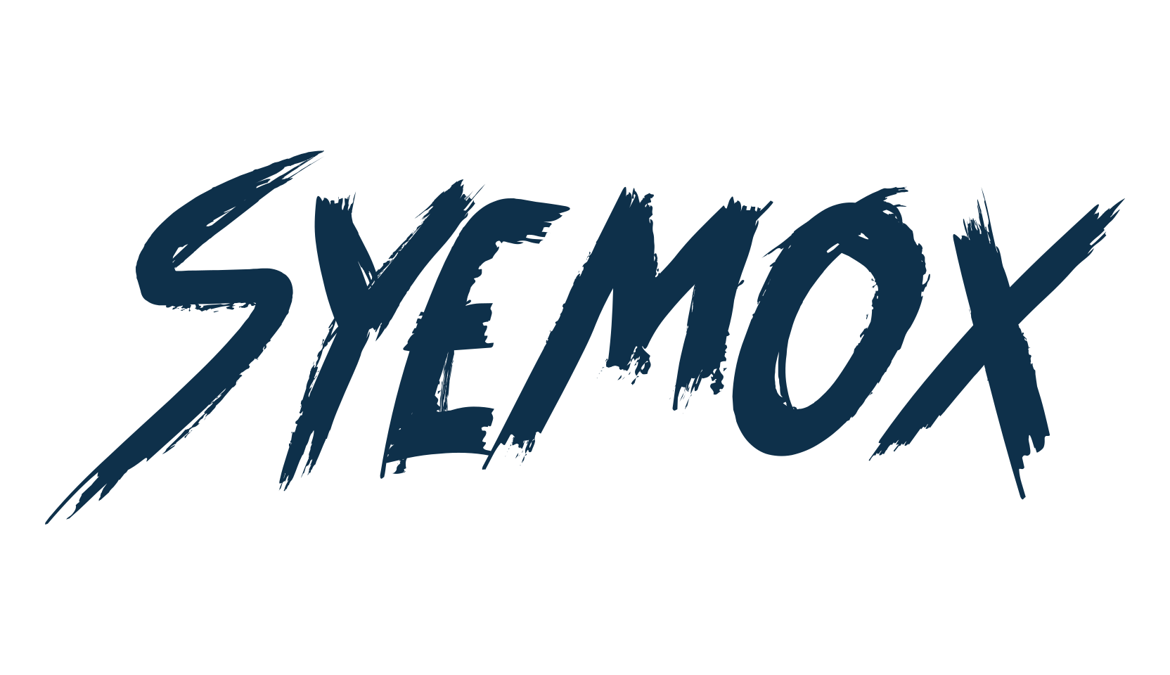 Syemox, trash font preview
