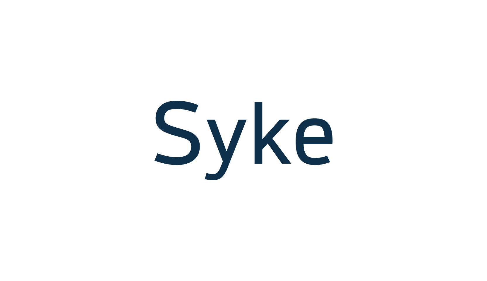 Syke, basic sans serif font preview