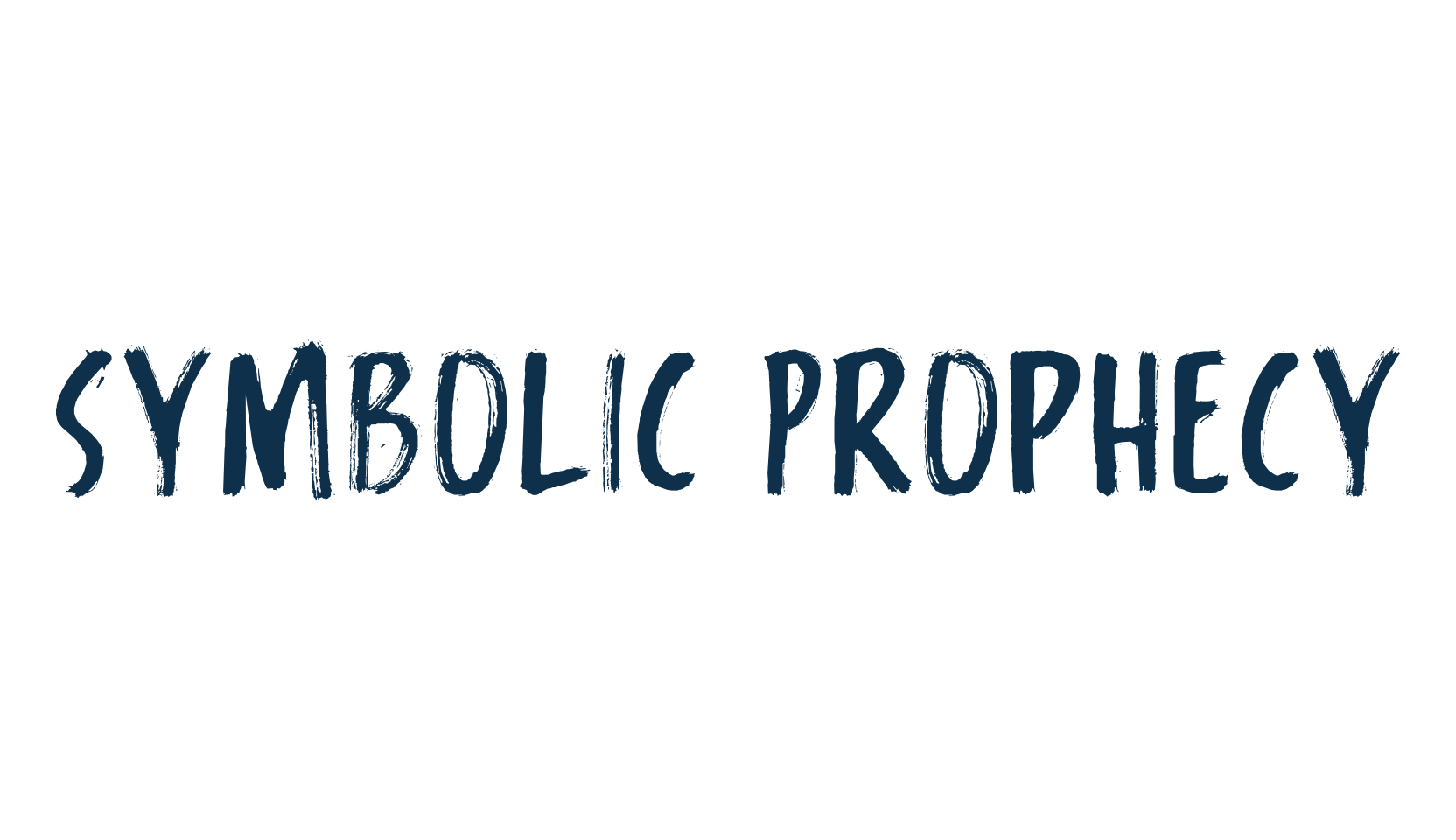 Symbolic Prophecy, script brush fancy decorative calligraphy font preview