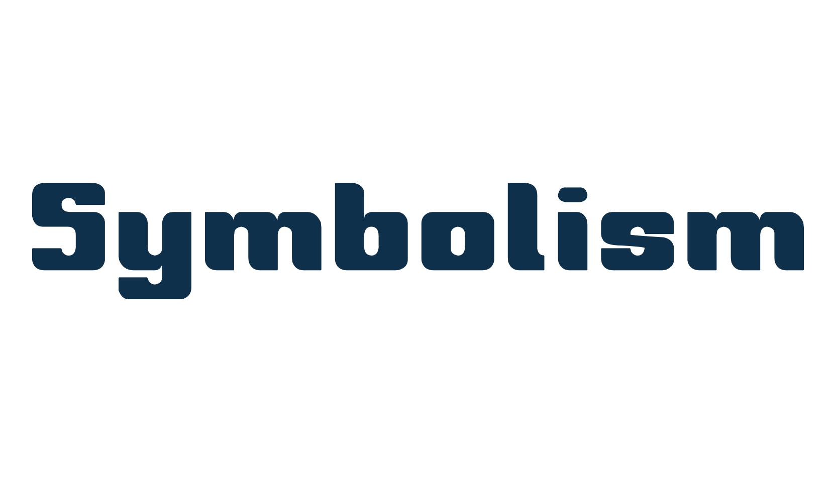 Symbolism, fancy various techno sci-fi font preview