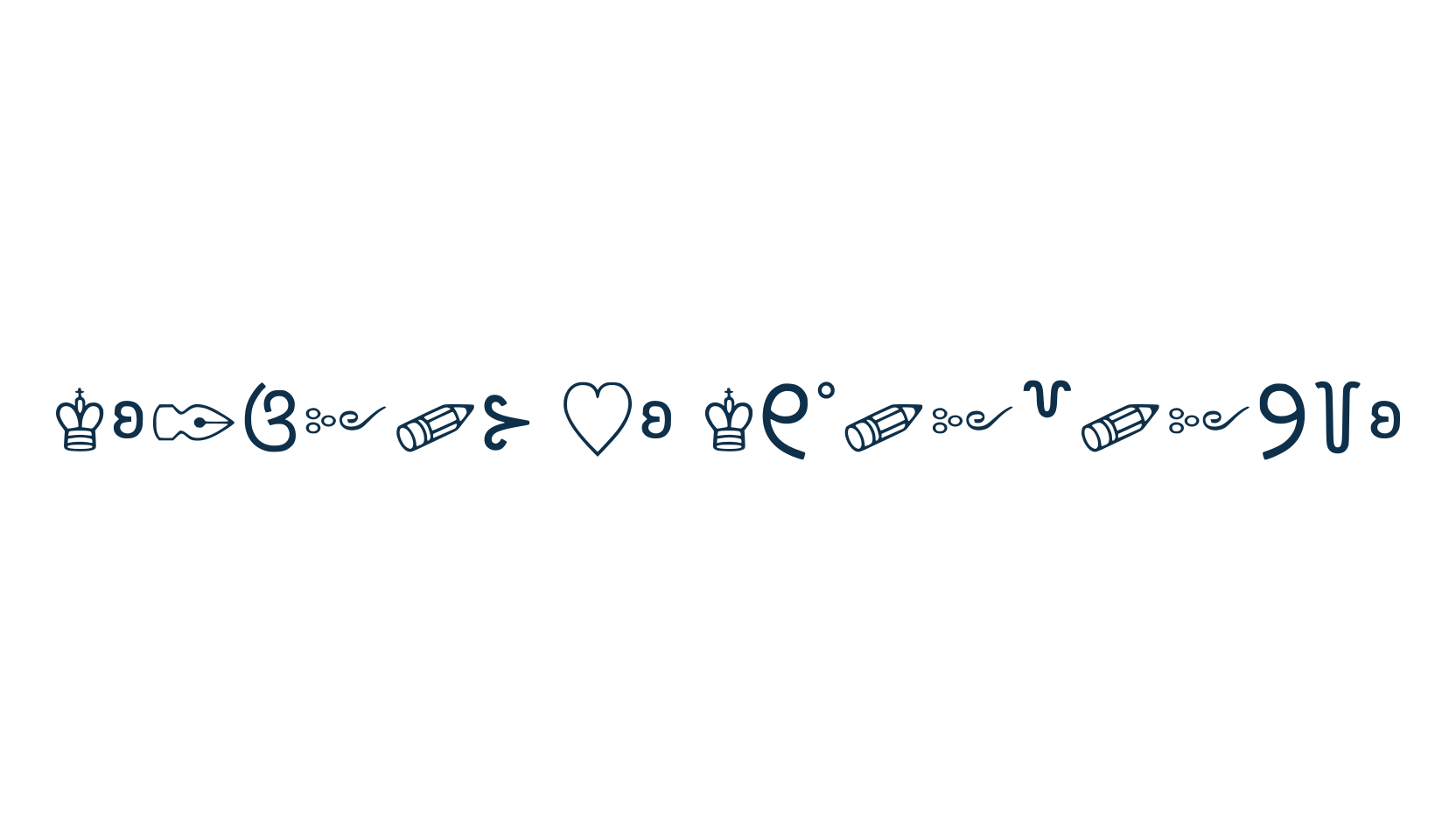 Symbols By Svelocloudy, display market font preview