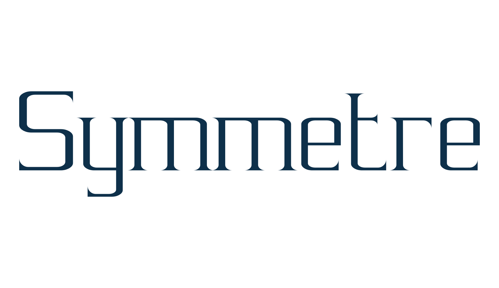 Symmetre, basic serif font preview
