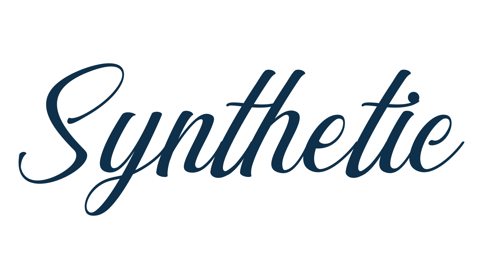 Synthetic (synthetic), script calligraphy fancy decorative font preview