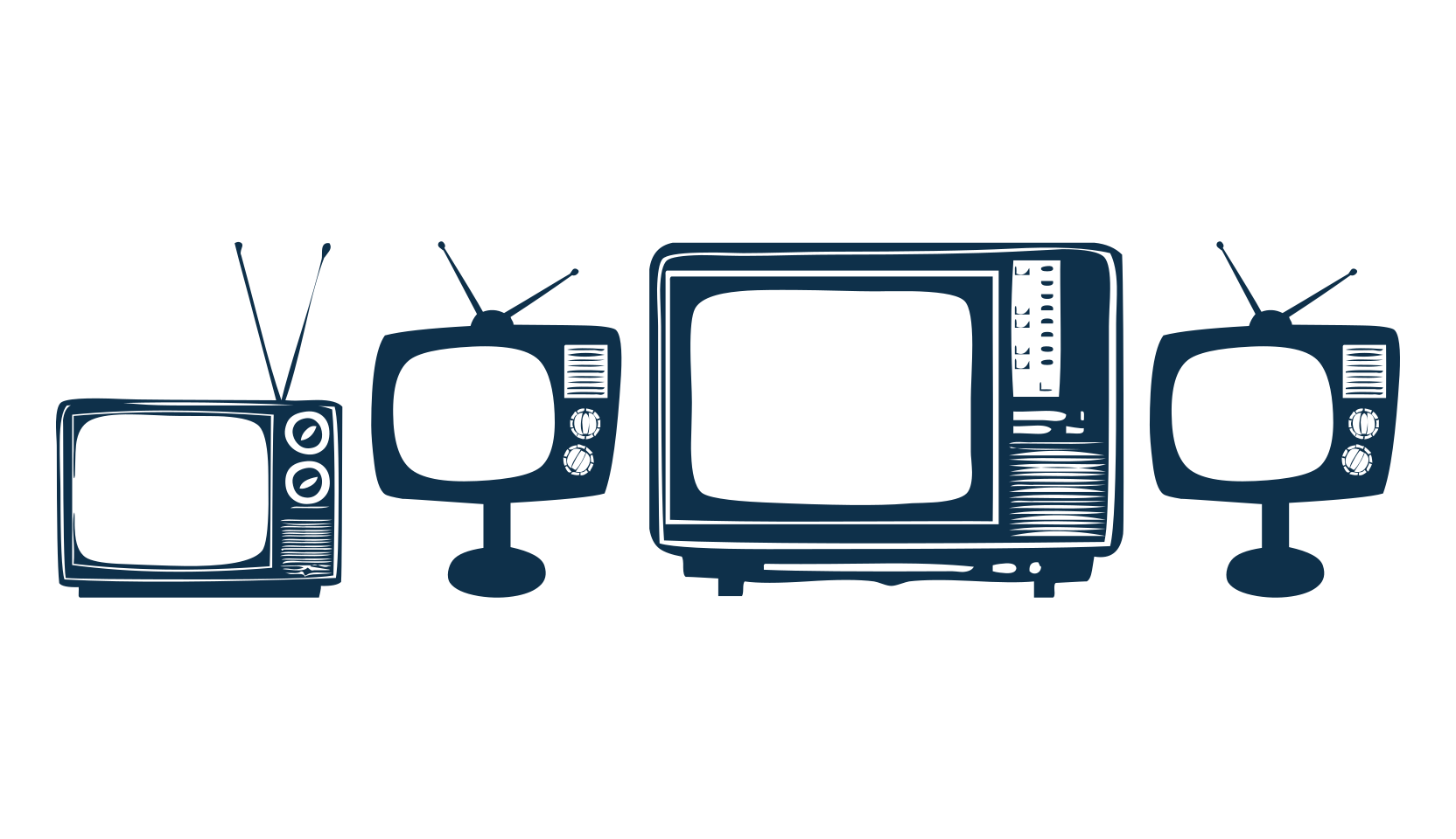 T.V., fancy decorative font preview
