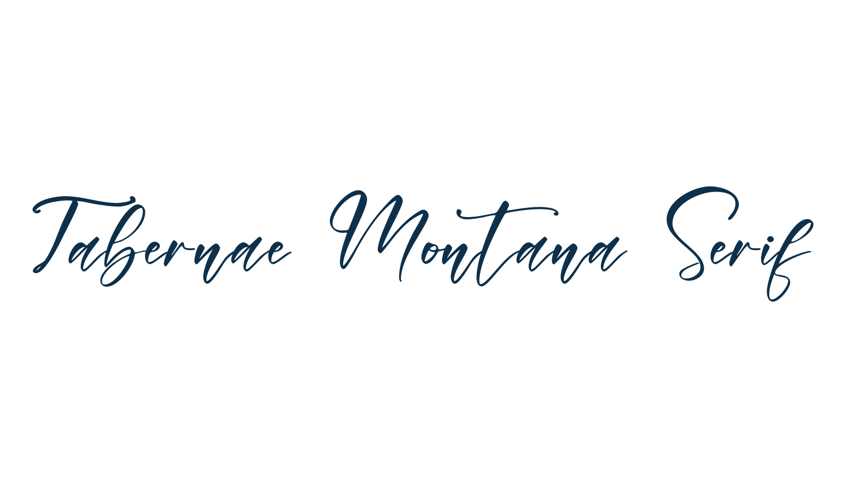 Tabernae Montana Serif, basic serif font preview