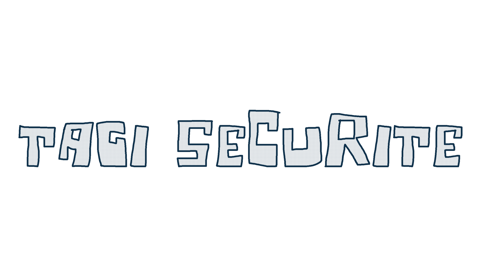 Tagi Securite, fancy cartoon decorative font preview