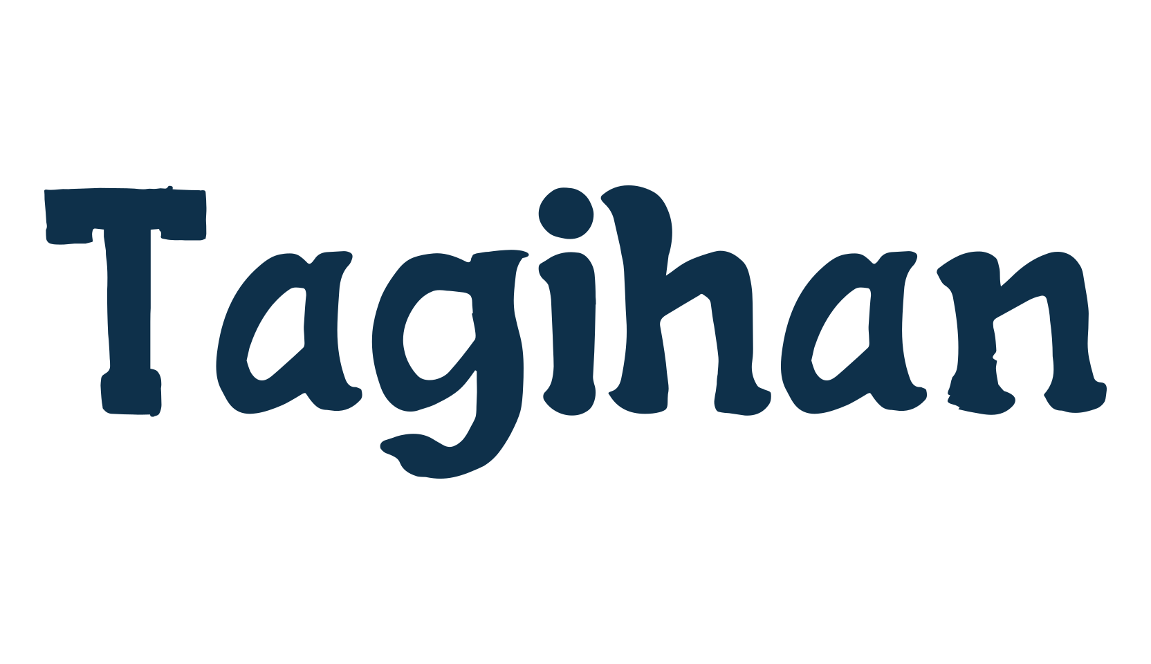 Tagihan, various font preview