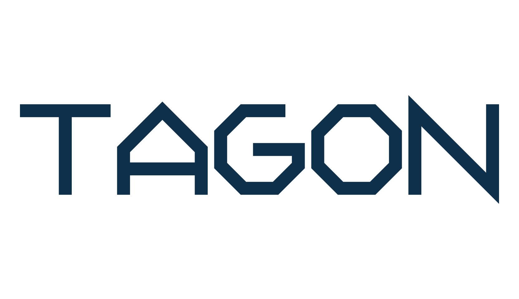 Tagon, fancy various techno sci-fi font preview