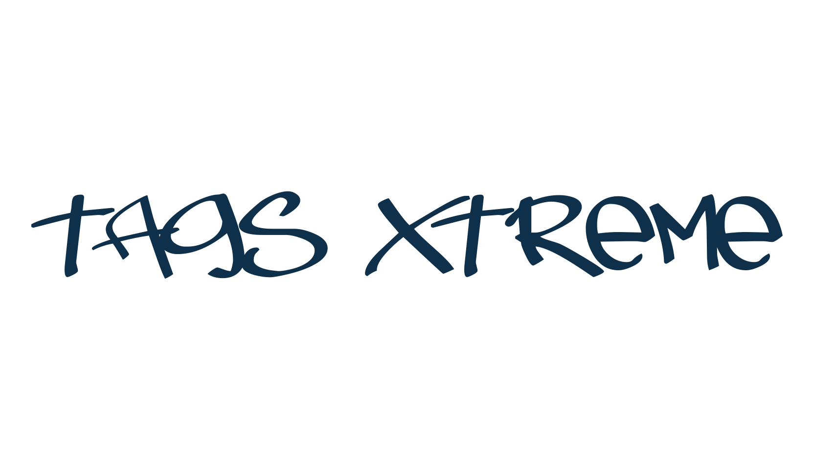 Tags Xtreme, graffiti font preview