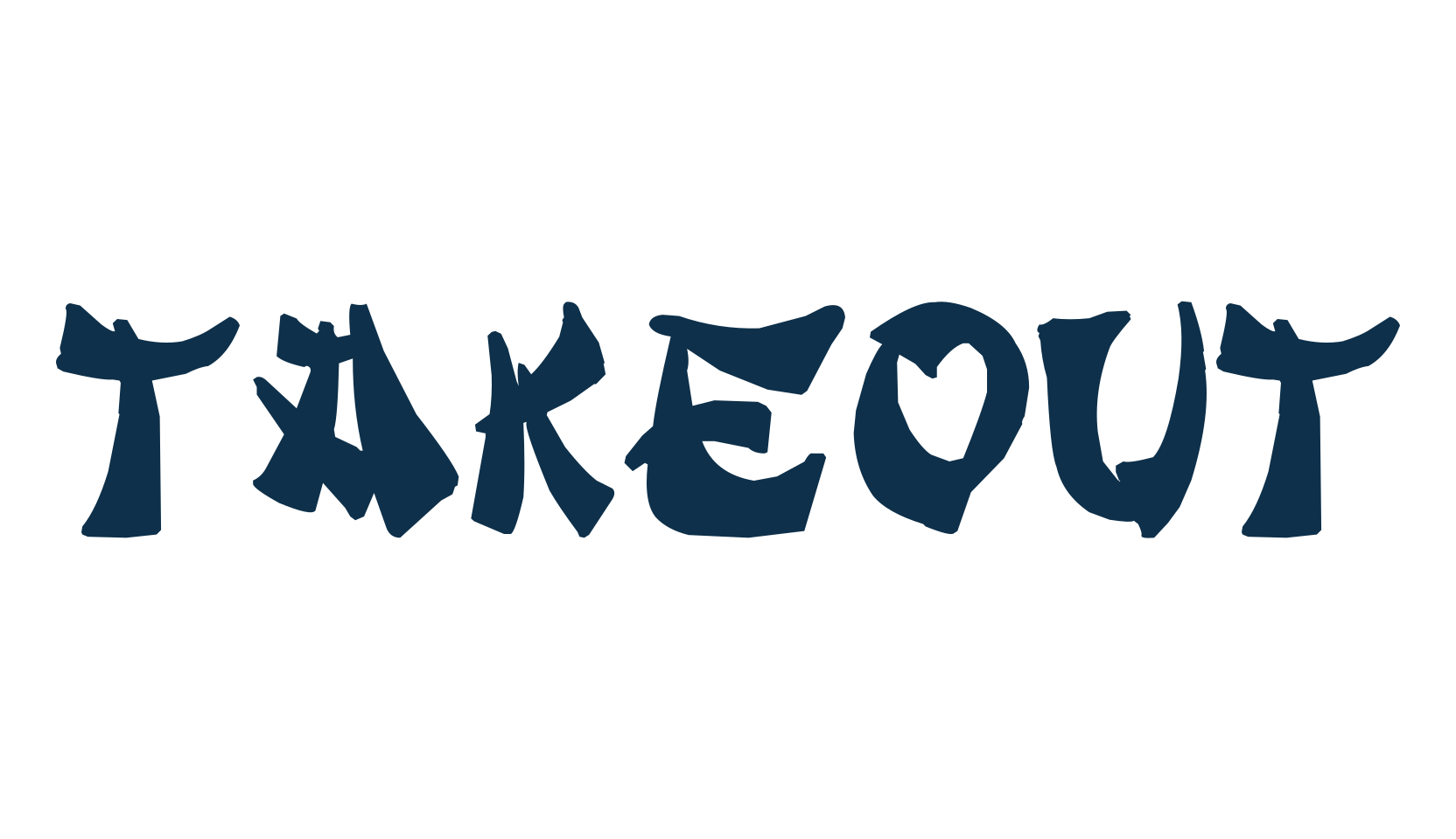 Takeout, chinese, jpn font preview