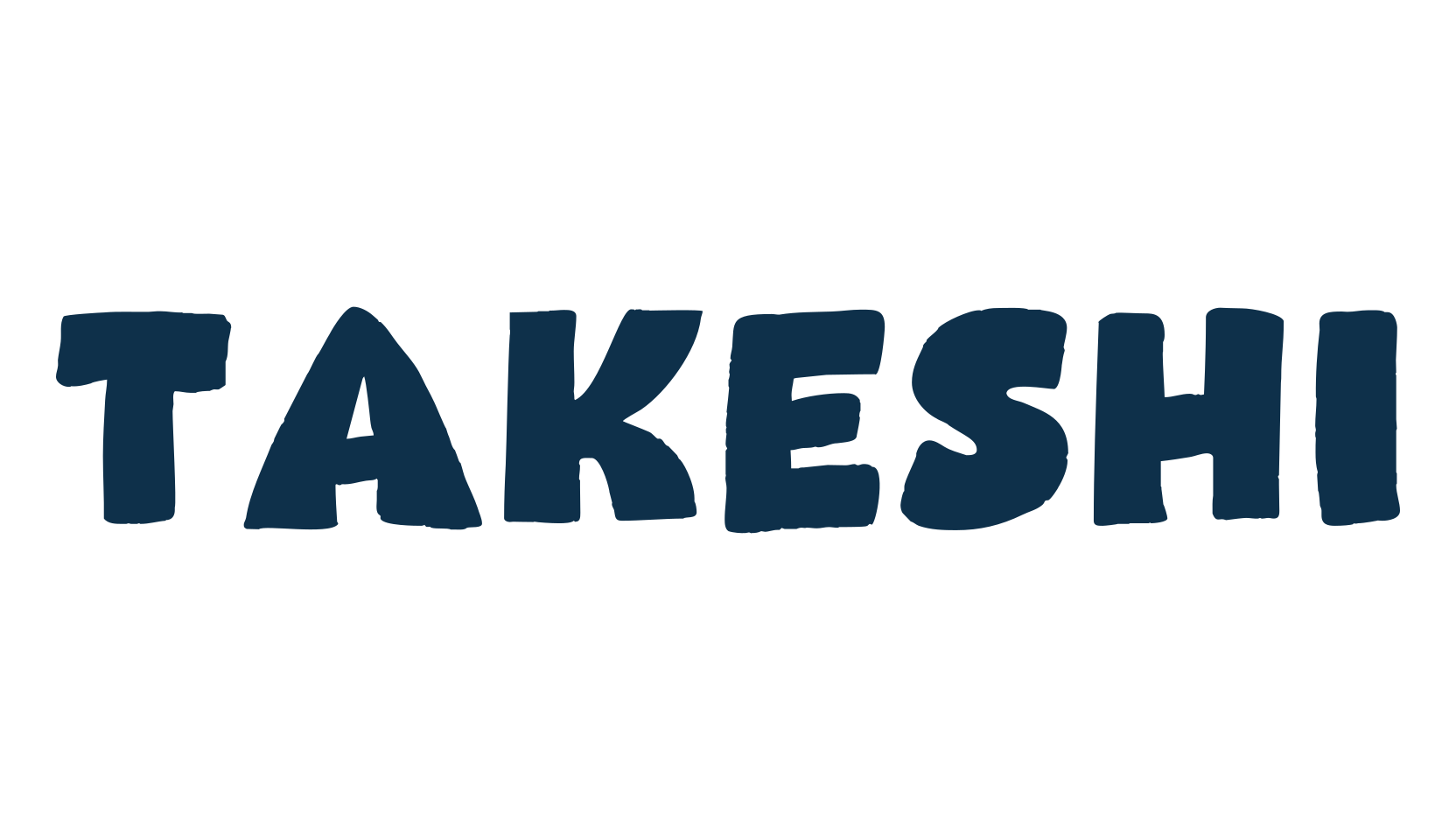 Takeshi, fancy various decorative font preview