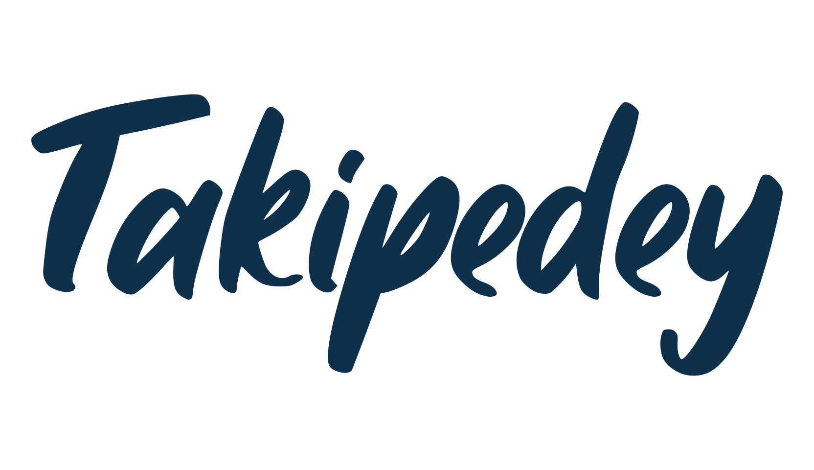 Takipedey, script handwritten fancy decorative calligraphy font preview