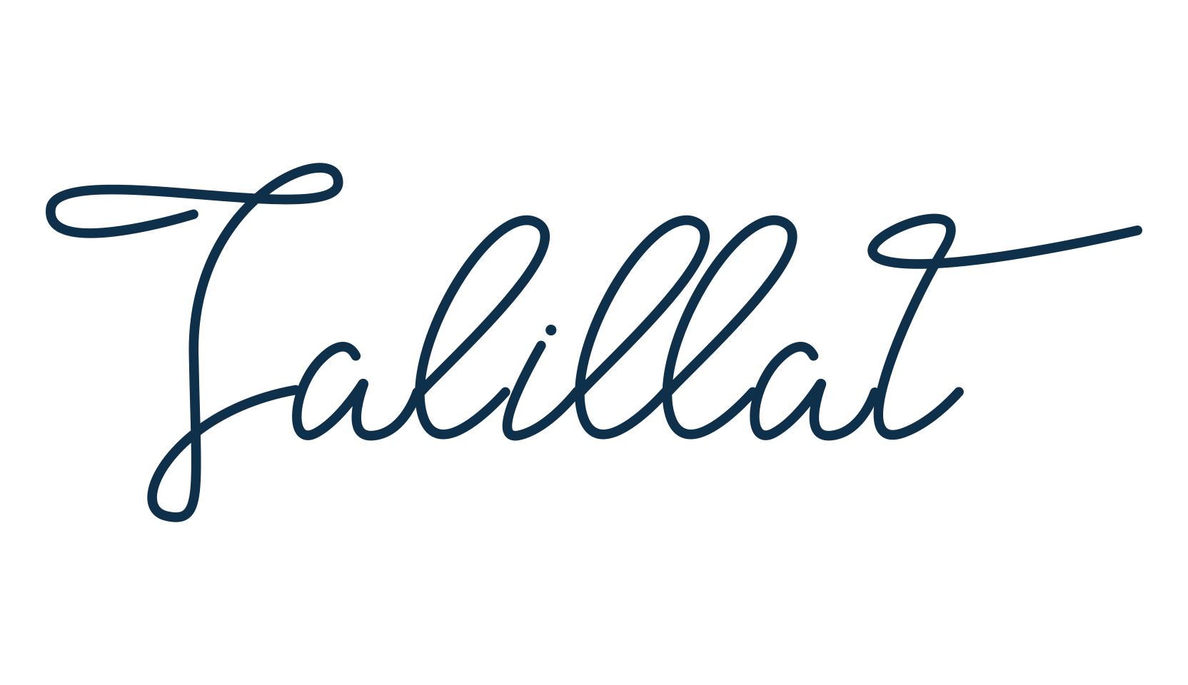 Talillat, script handwritten fancy decorative calligraphy font preview