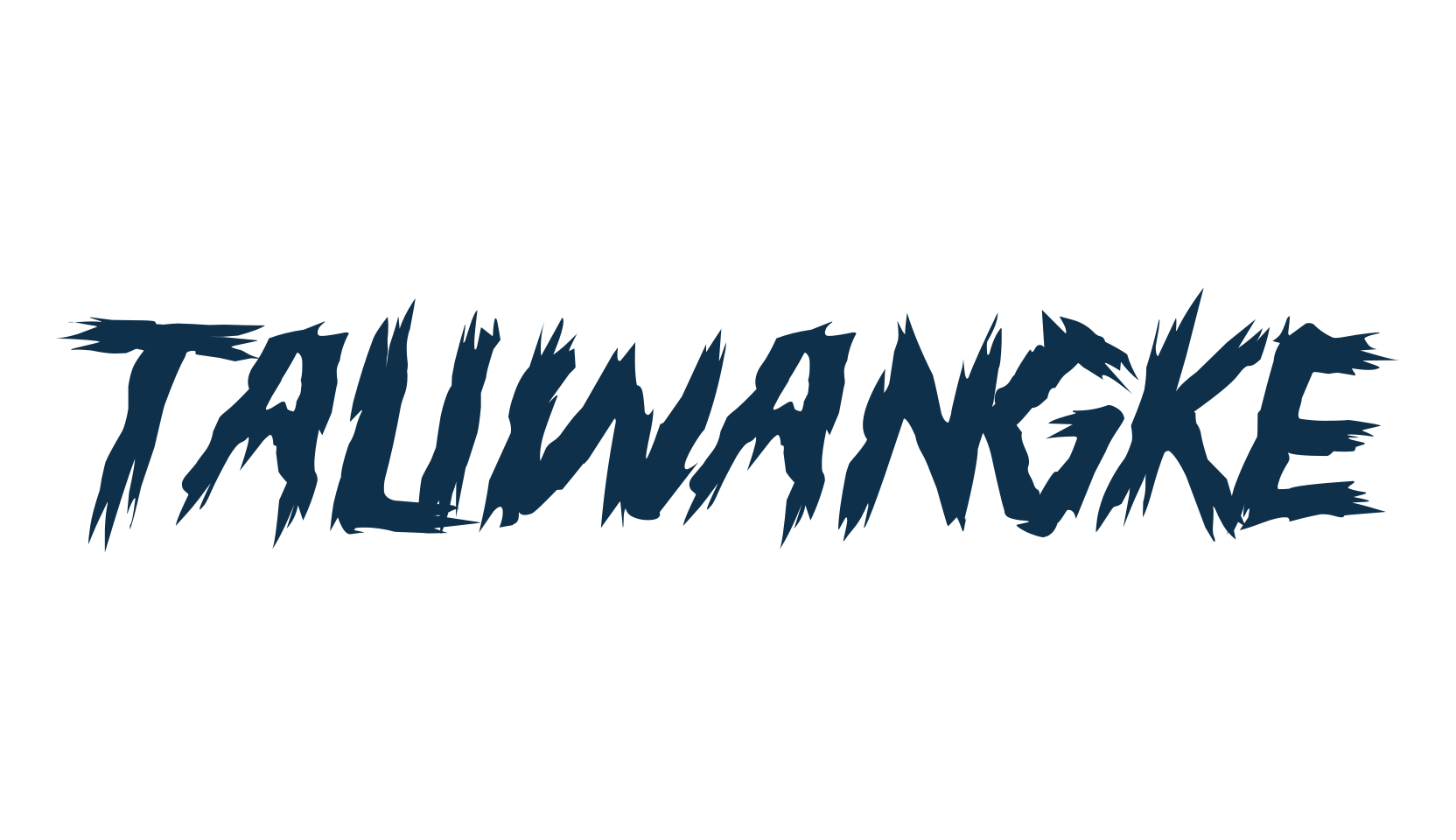 Taliwangke, holiday halloween fancy decorative horror font preview