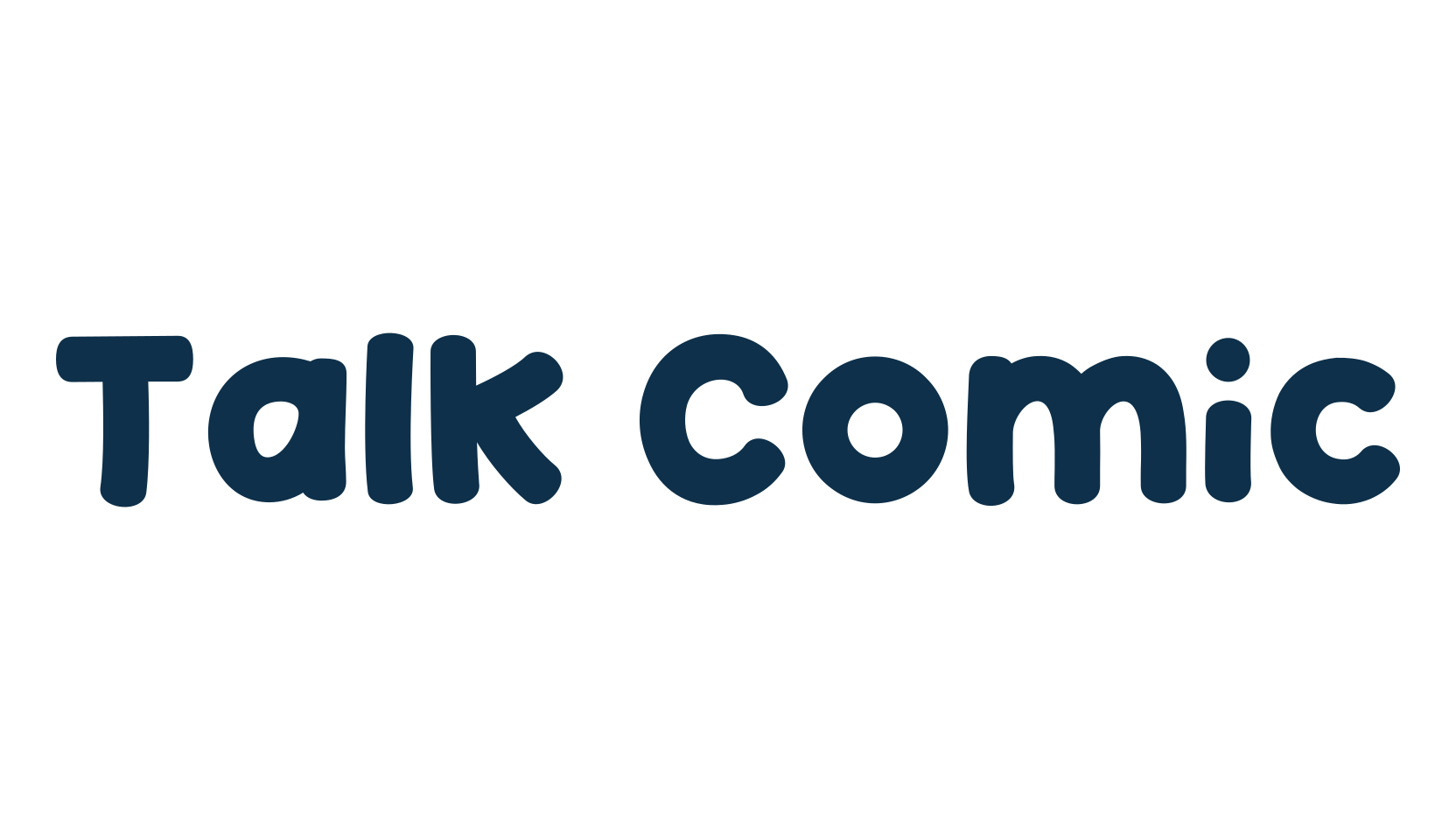 Talk Comic, fancy cartoon decorative font preview