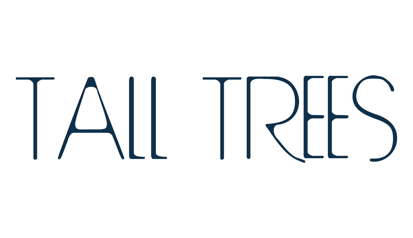 Tall Trees, various font preview