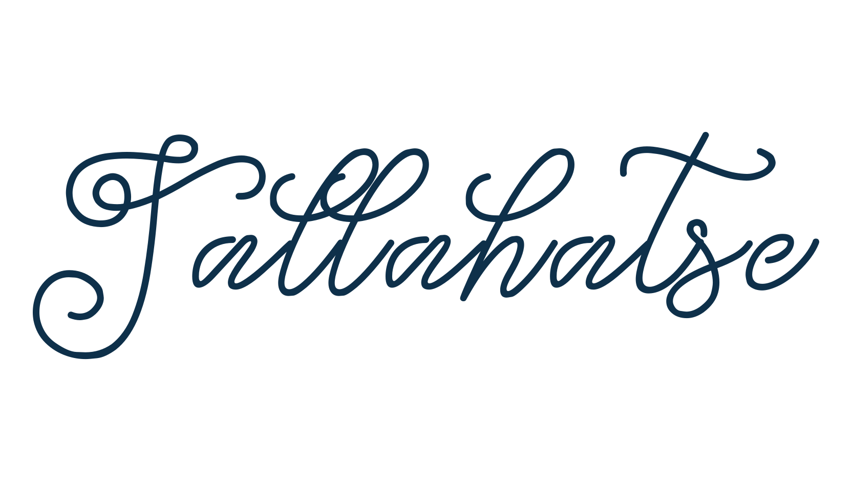 Tallahatse, fancy various decorative script calligraphy font preview