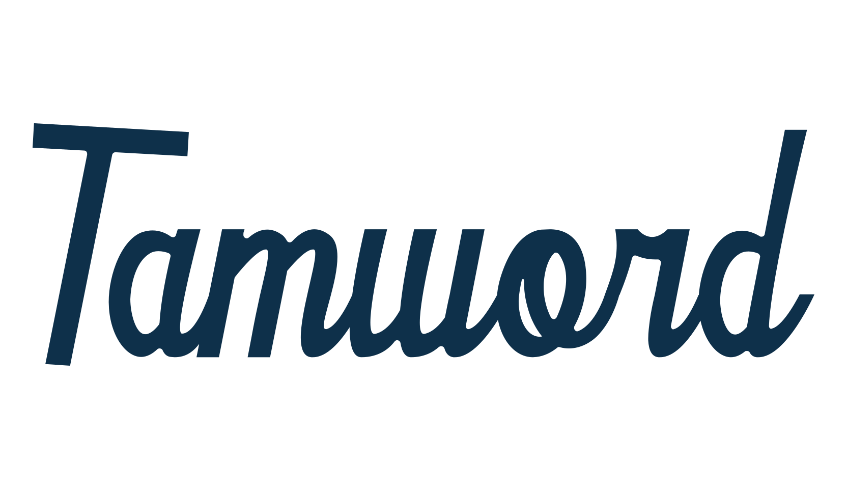 Tamword, fancy various decorative script calligraphy font preview