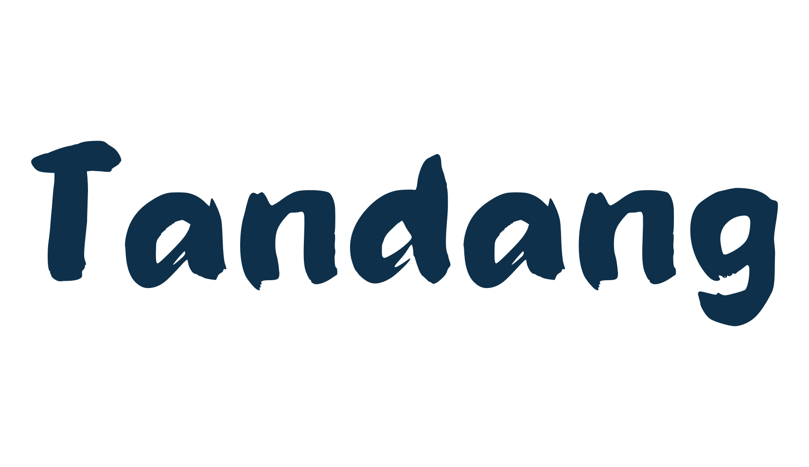 Tandang, script brush fancy decorative calligraphy font preview