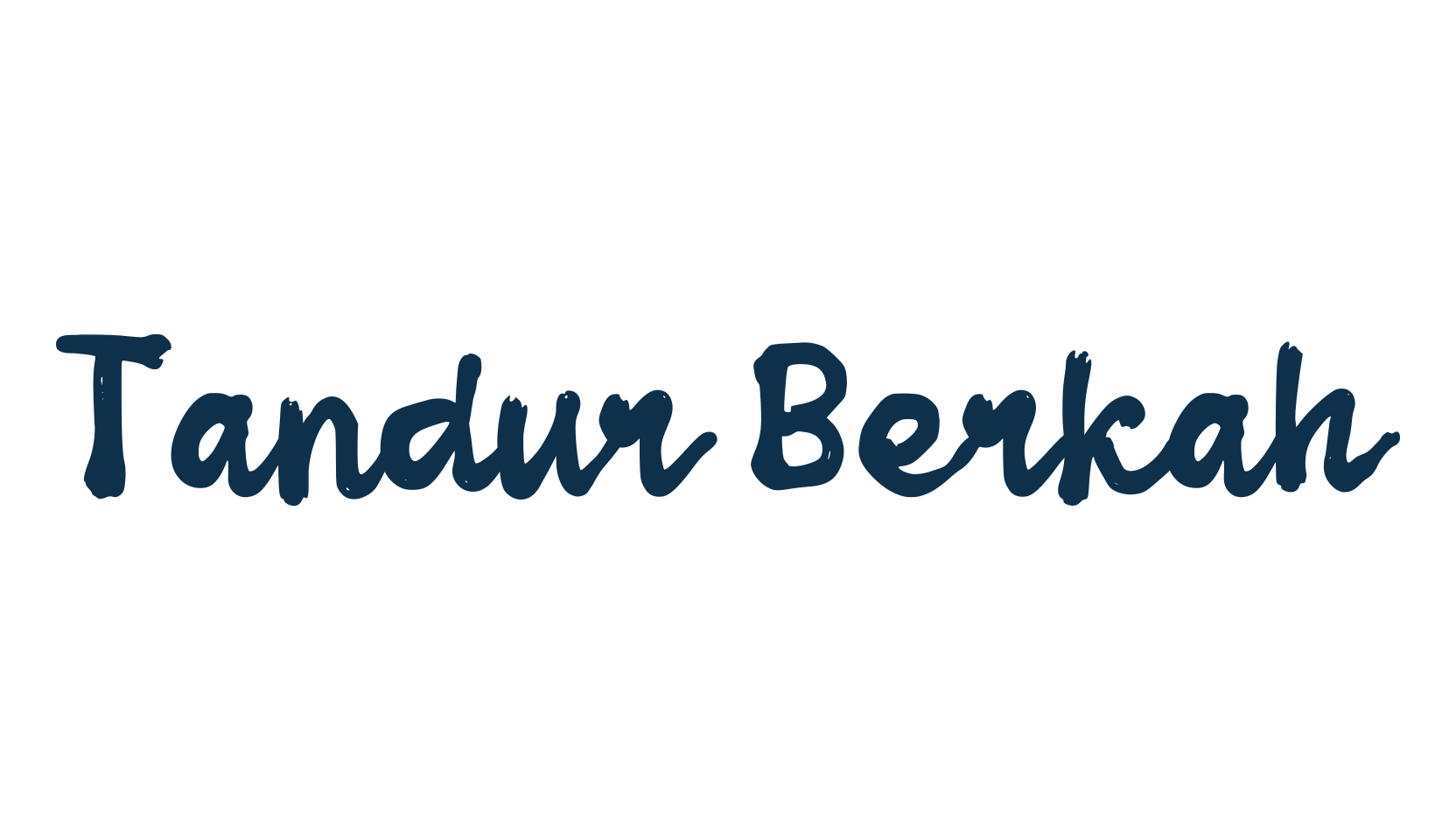 Tandur Berkah, brush font preview