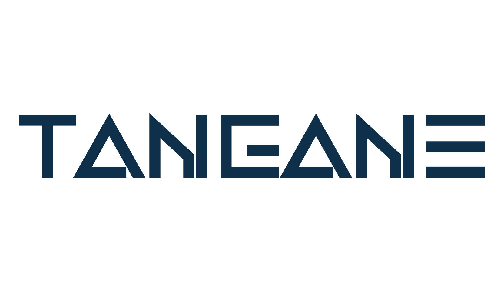 Tangane, fancy various techno sci-fi font preview