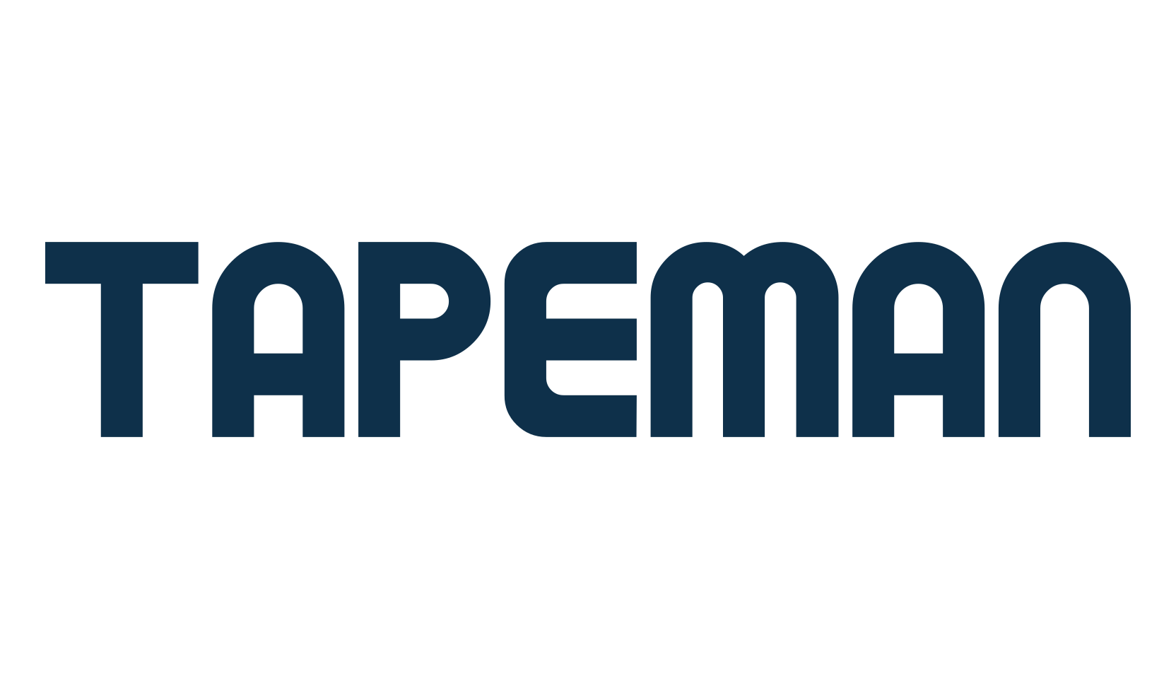 Tapeman, fancy various techno sci-fi font preview